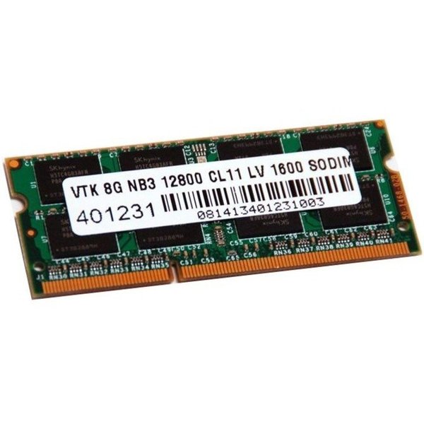 Visiontek 8GB DDR3L 1600 CL11 SODIMM, 900642 900642